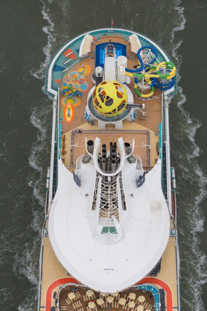 Independence of the Seas: Vista aérea