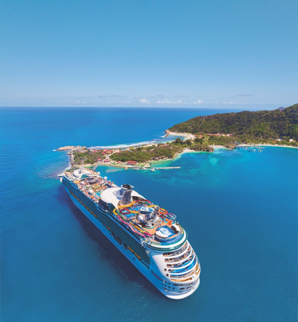 Navigator of the Seas: Vista aérea