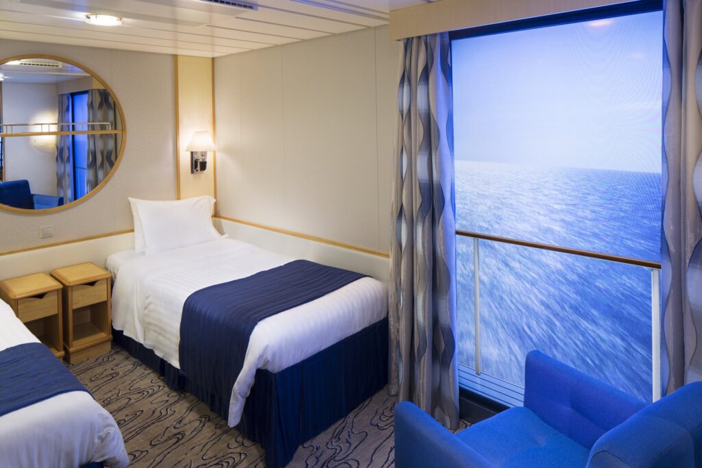 Navigator of the Seas: Camarote interior con Virtual Balcony
