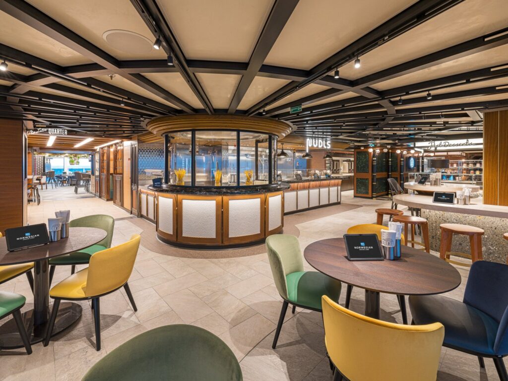 Norwegian Aqua: Indulge Food Hall