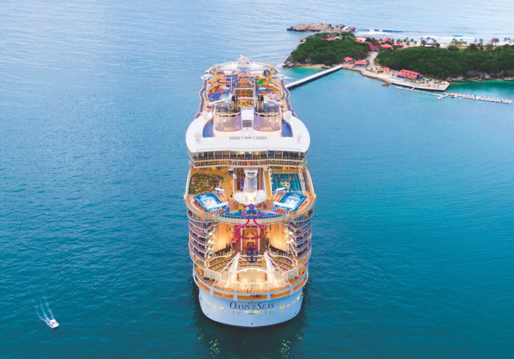 Oasis of the Seas: Vista aérea
