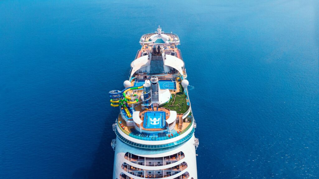 Voyager of the Seas: Vista aérea