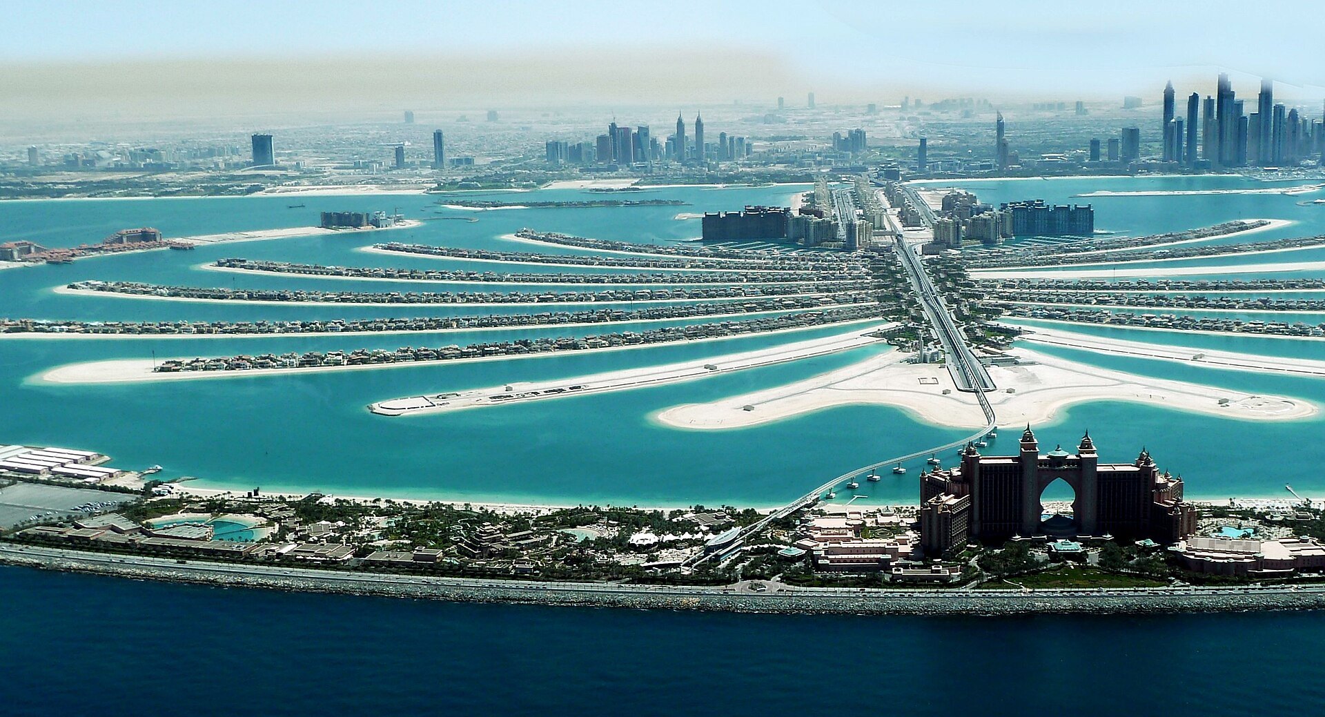 Atlantis Aquaventure: Atlantis The Palm en el extremo de Palm Jumeirah