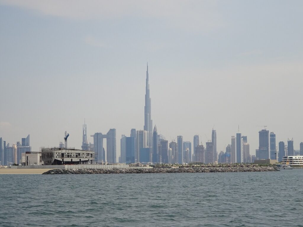 Burj Khalifa: The tower from the sea