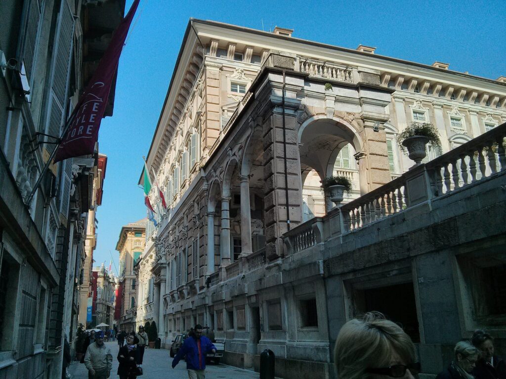 Casco antiguo de Génova y Via Garibaldi: Los palacios de la Via Garibaldi