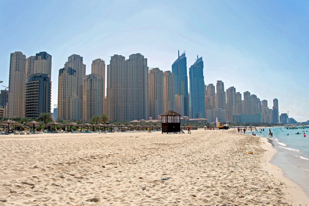 Dubai Marina: JBR beach
