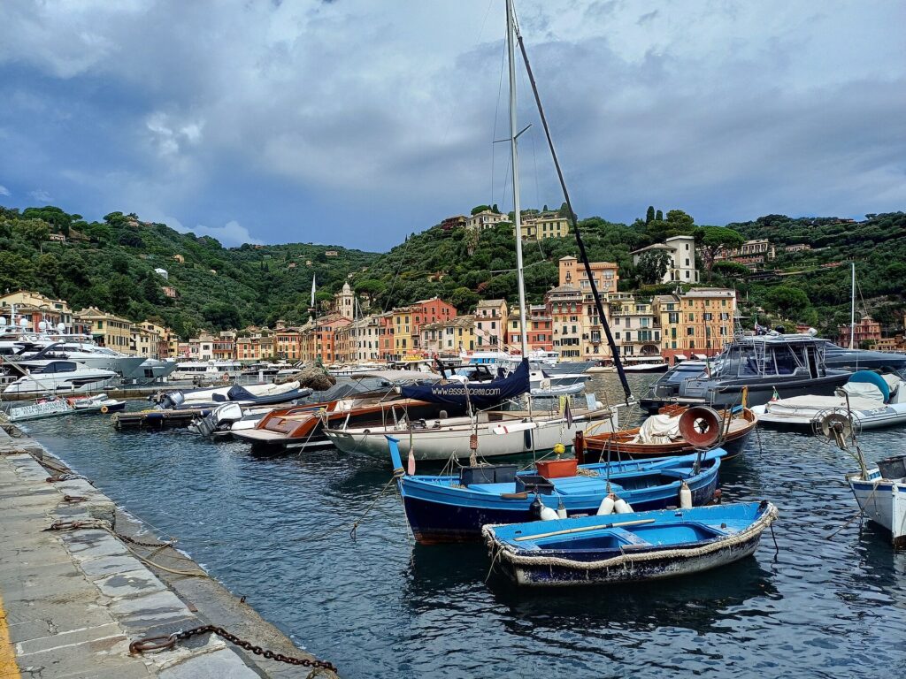 Portofino: Barcas en el puerto