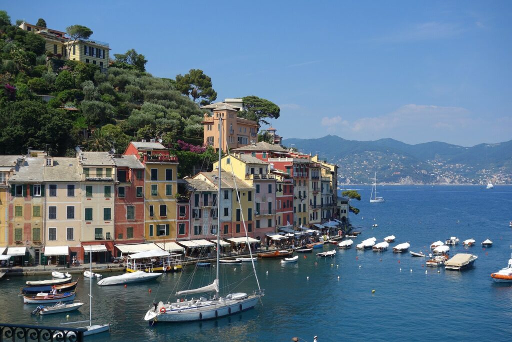 Portofino: Las casas de colores del muelle