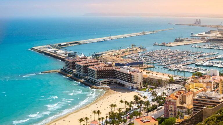 City and beach