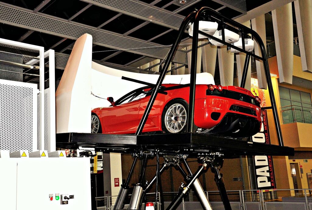 Ferrari World Abu Dhabi: A driving simulator
