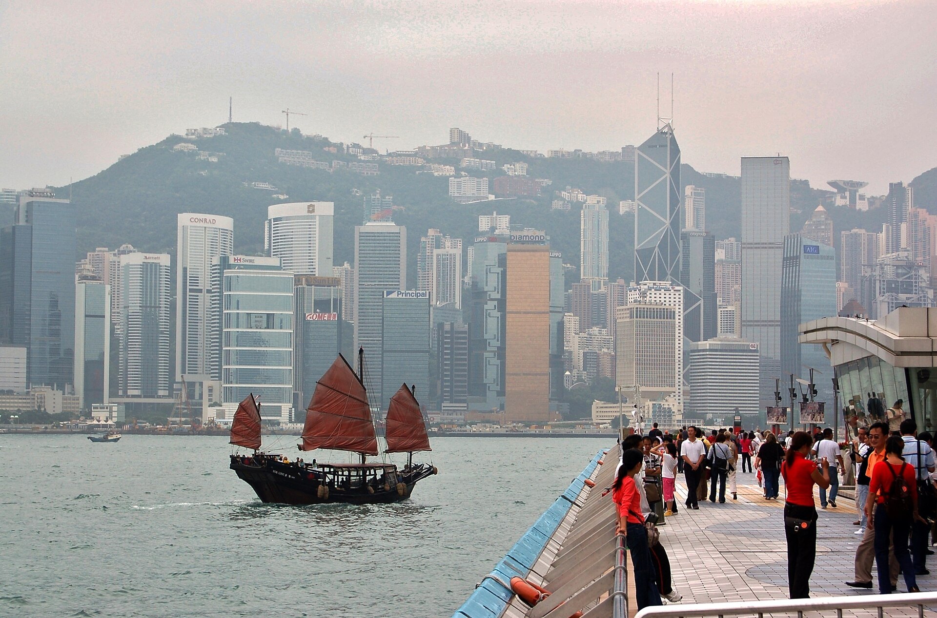 Avenue of Stars: Victoria Harbour from the Avenue of Stars