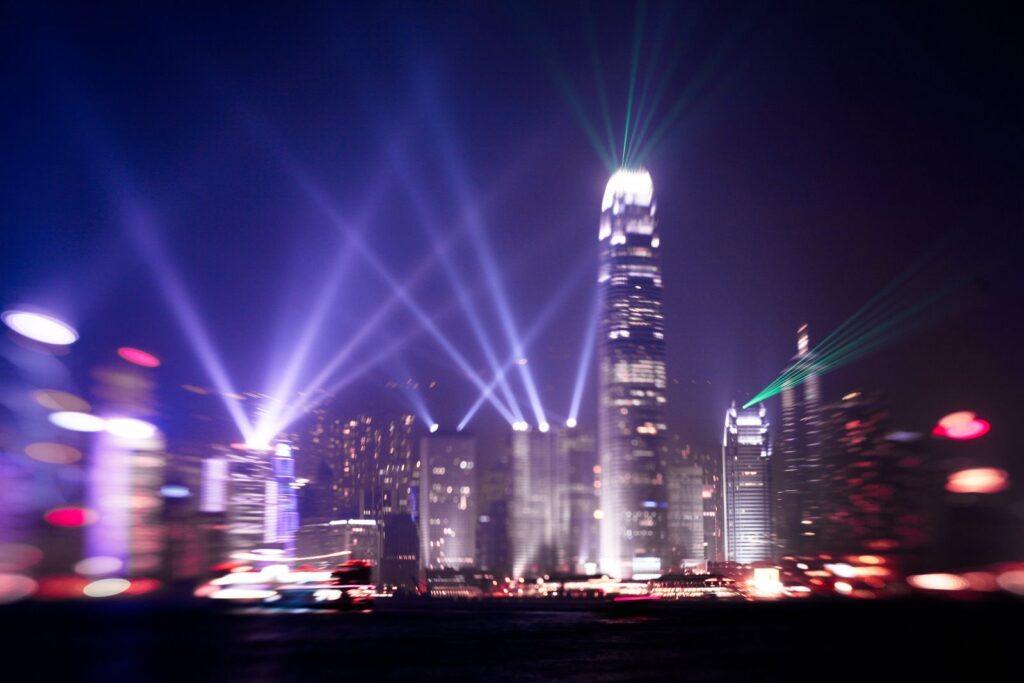 Avenue of Stars: A Symphony of Lights