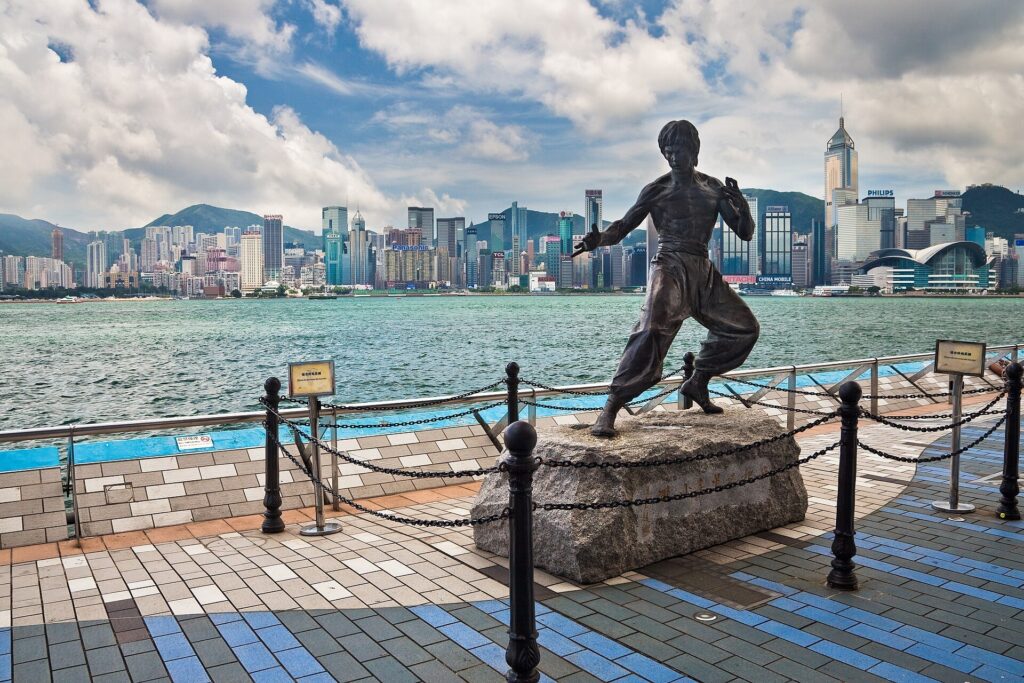 Avenue of Stars: The Bruce Lee statue