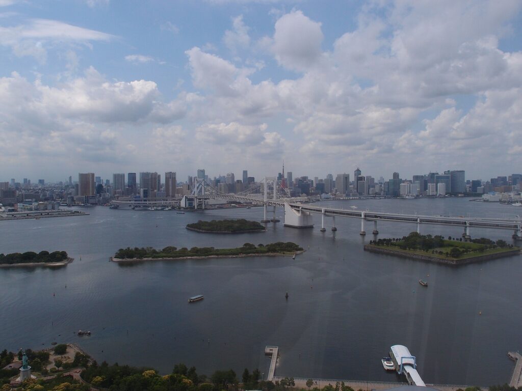 Odaiba: Tokyo Bay from Odaiba