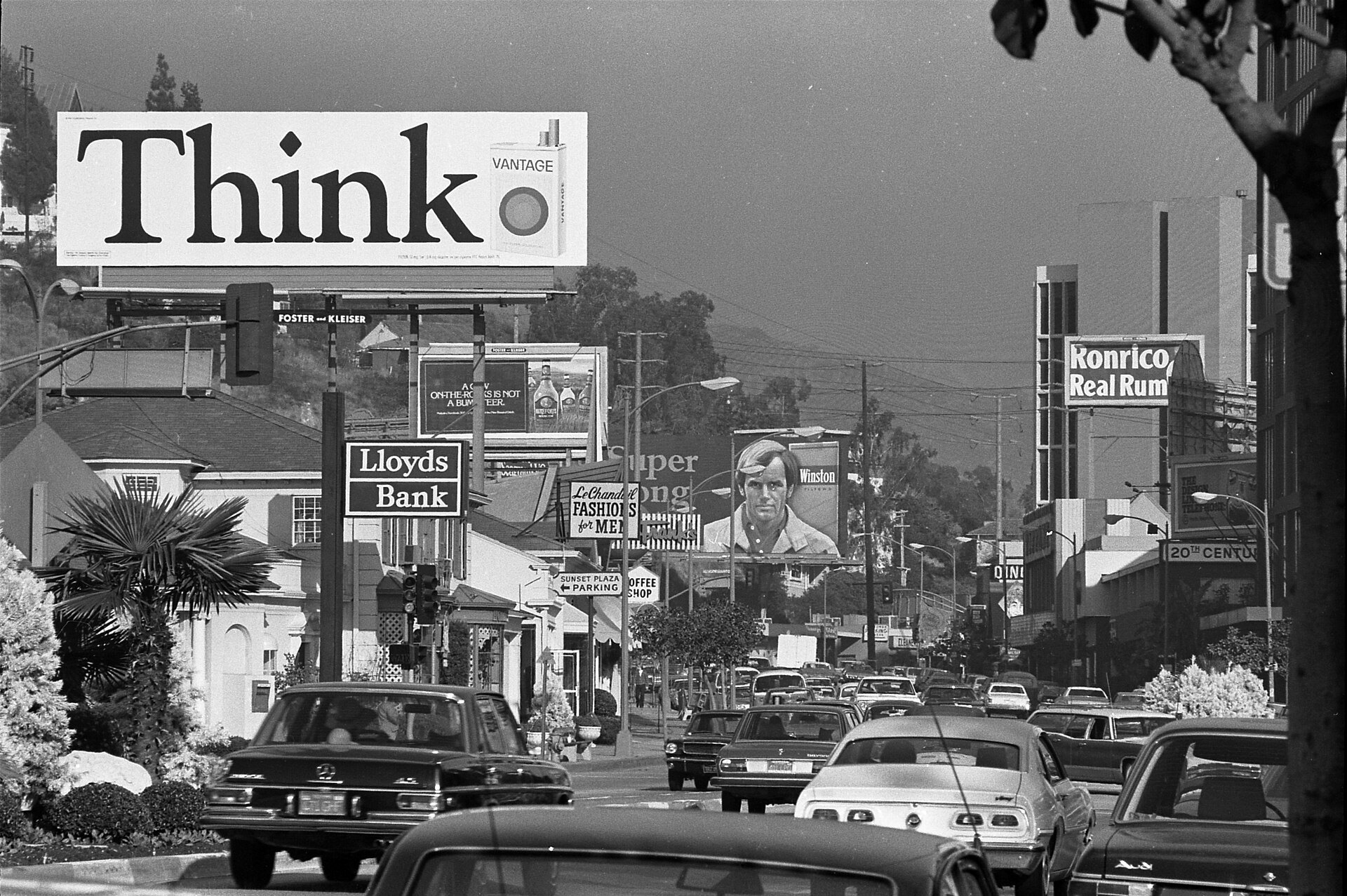 Sunset Boulevard: El Sunset Strip en Hollywood