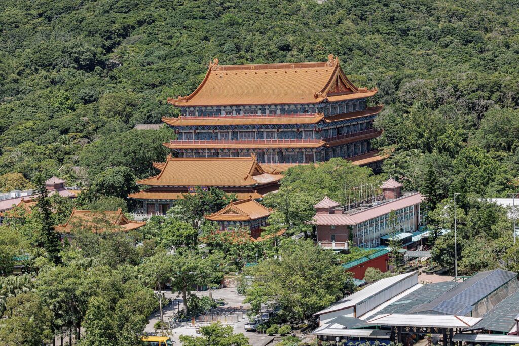 The Tian Tan Buddha: Po Lin Monastery