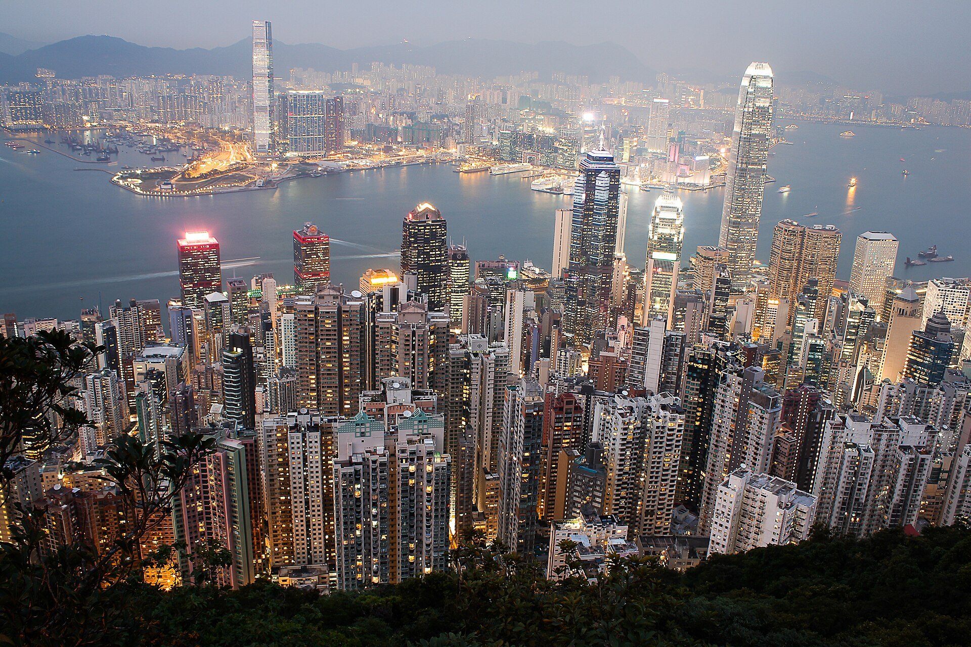 Victoria Peak: Hong Kong from Victoria Peak