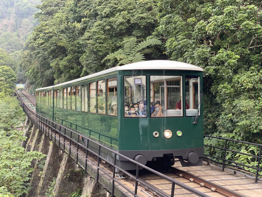 Victoria Peak: The Peak Tram