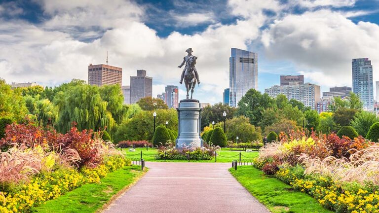 The Boston Public Garden