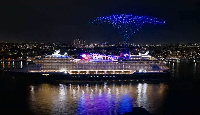 Disney Treasure Christening Spectacular Show in New York
