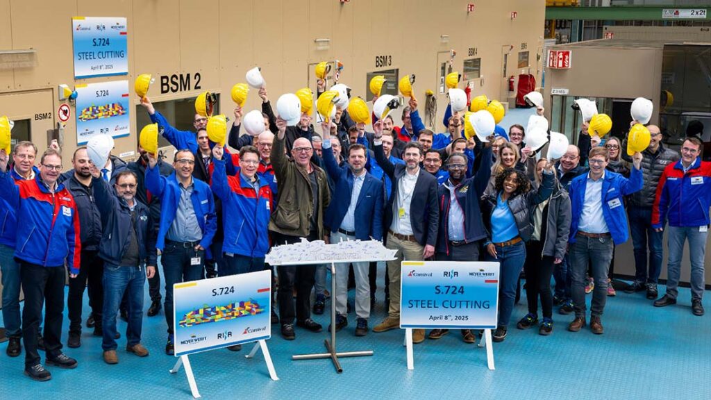 Comienza la construcción del nuevo barco de clase Excel de Carnival, el Carnival Festivale