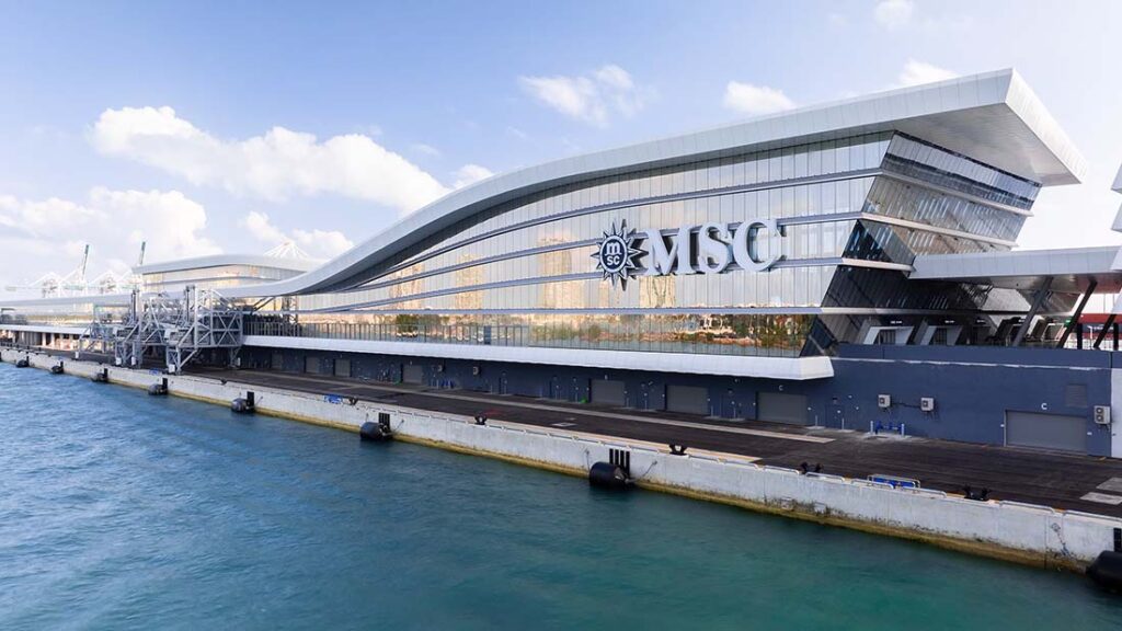 MSC inaugura la terminal de cruceros más grande del mundo en Miami