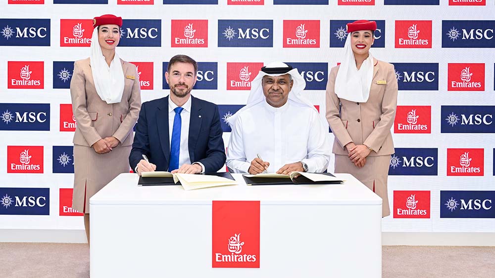 Emirates y MSC Cruceros Amplían Acuerdo Estratégico para Viajes Combinados Aire-Mar