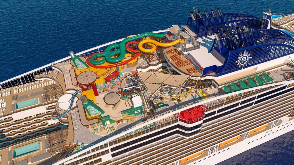 MSC Cruceros Presenta los Espacios de Entretenimiento del Futuro MSC World Asia