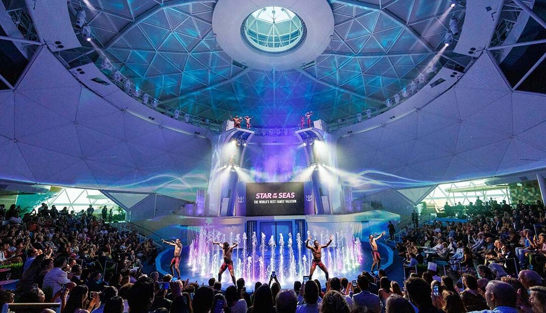 Royal Caribbean celebra la ceremonia de nombramiento del Star of the Seas