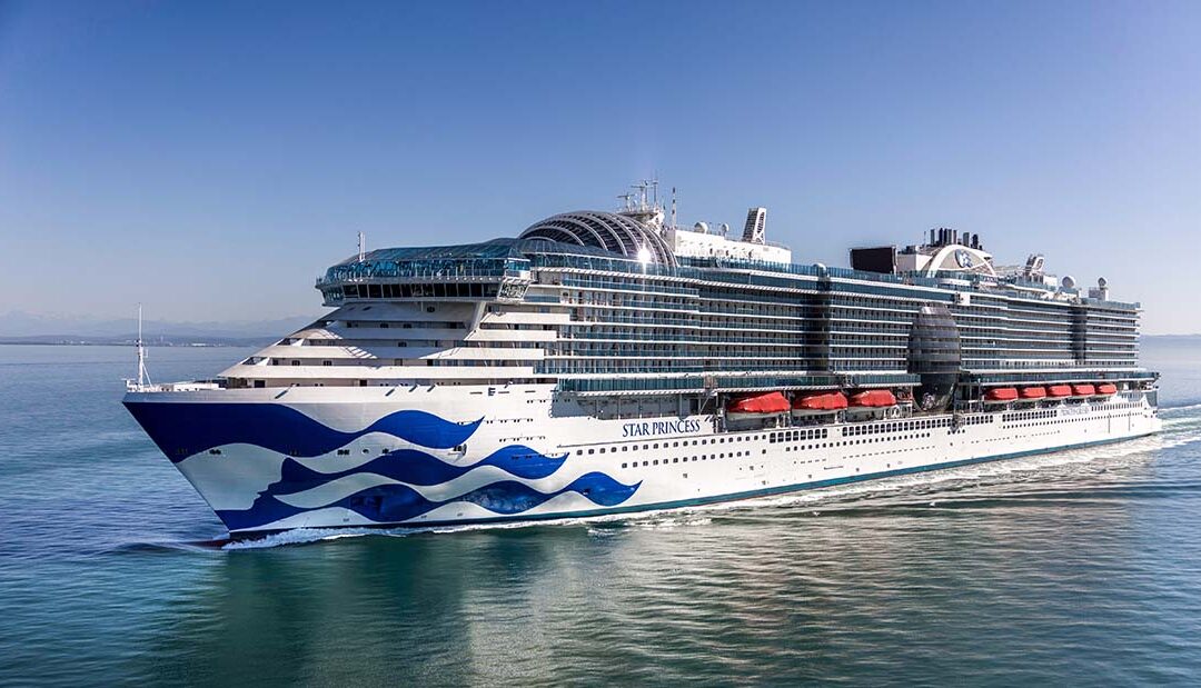 Star Princess completa con éxito sus pruebas marítimas