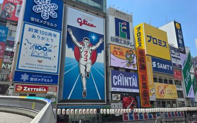 Osaka – Castle and stroll through Dotonbori (Glico Man)