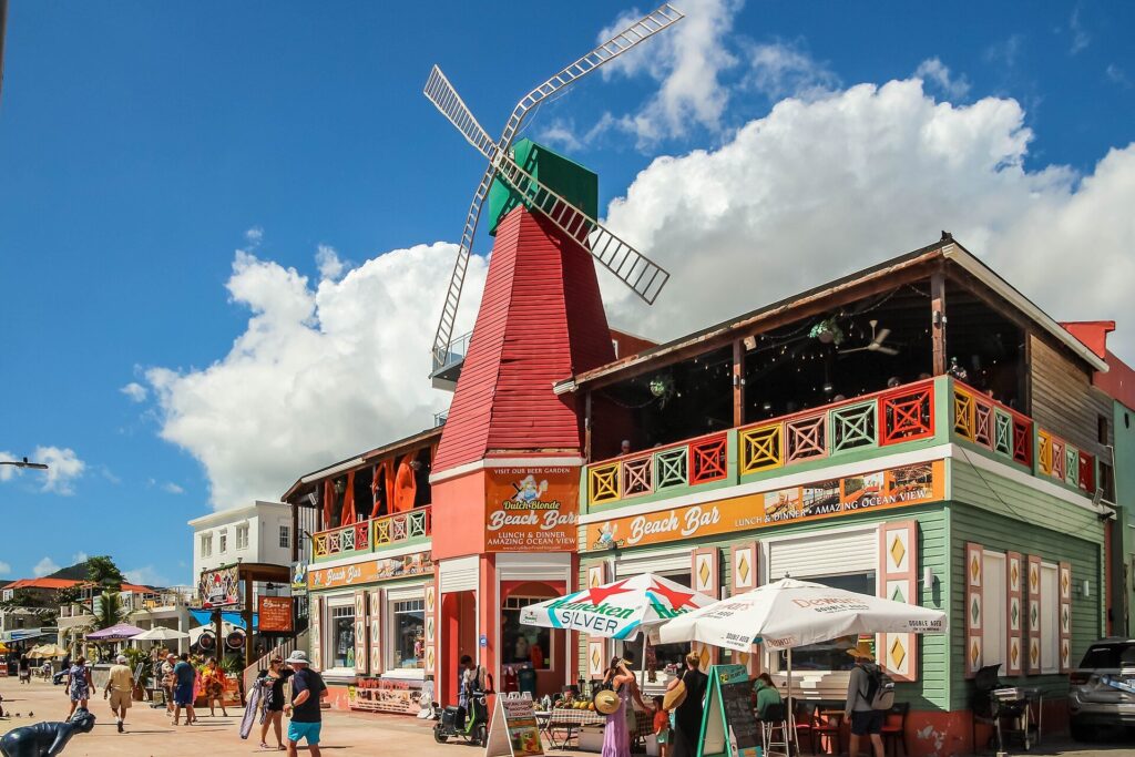 Philipsburg (San Martín): El frente de Great Bay en Philipsburg