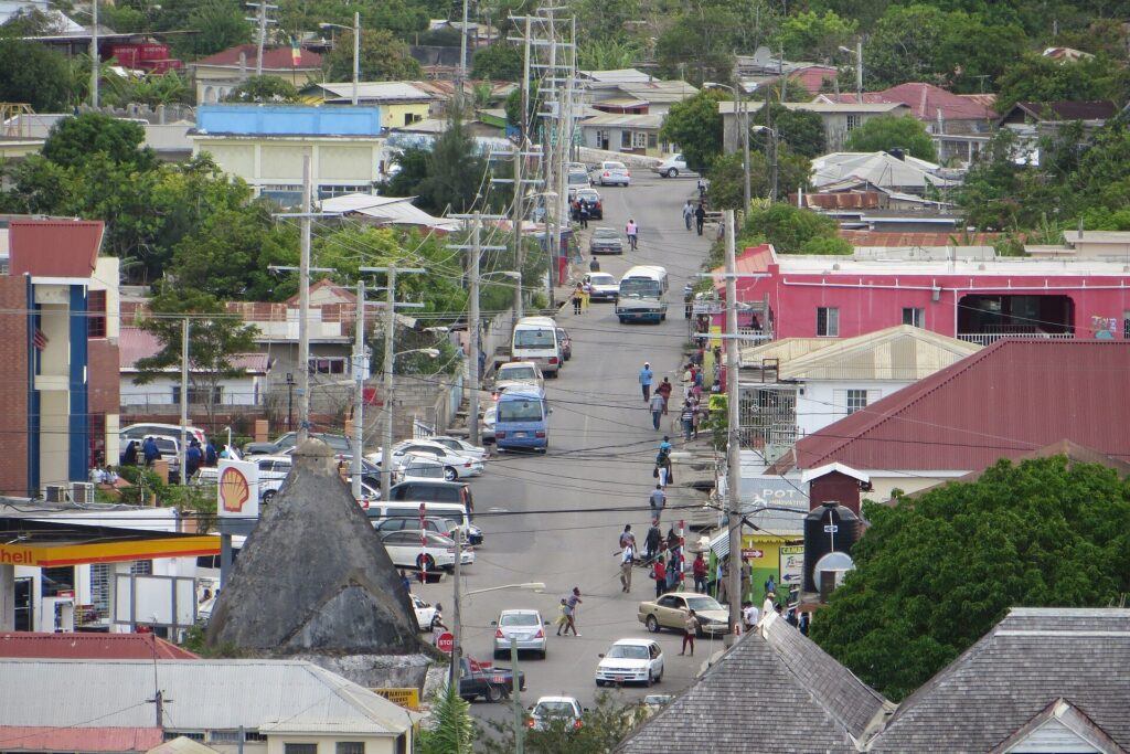 Falmouth (Jamaica): Una calle de Falmouth