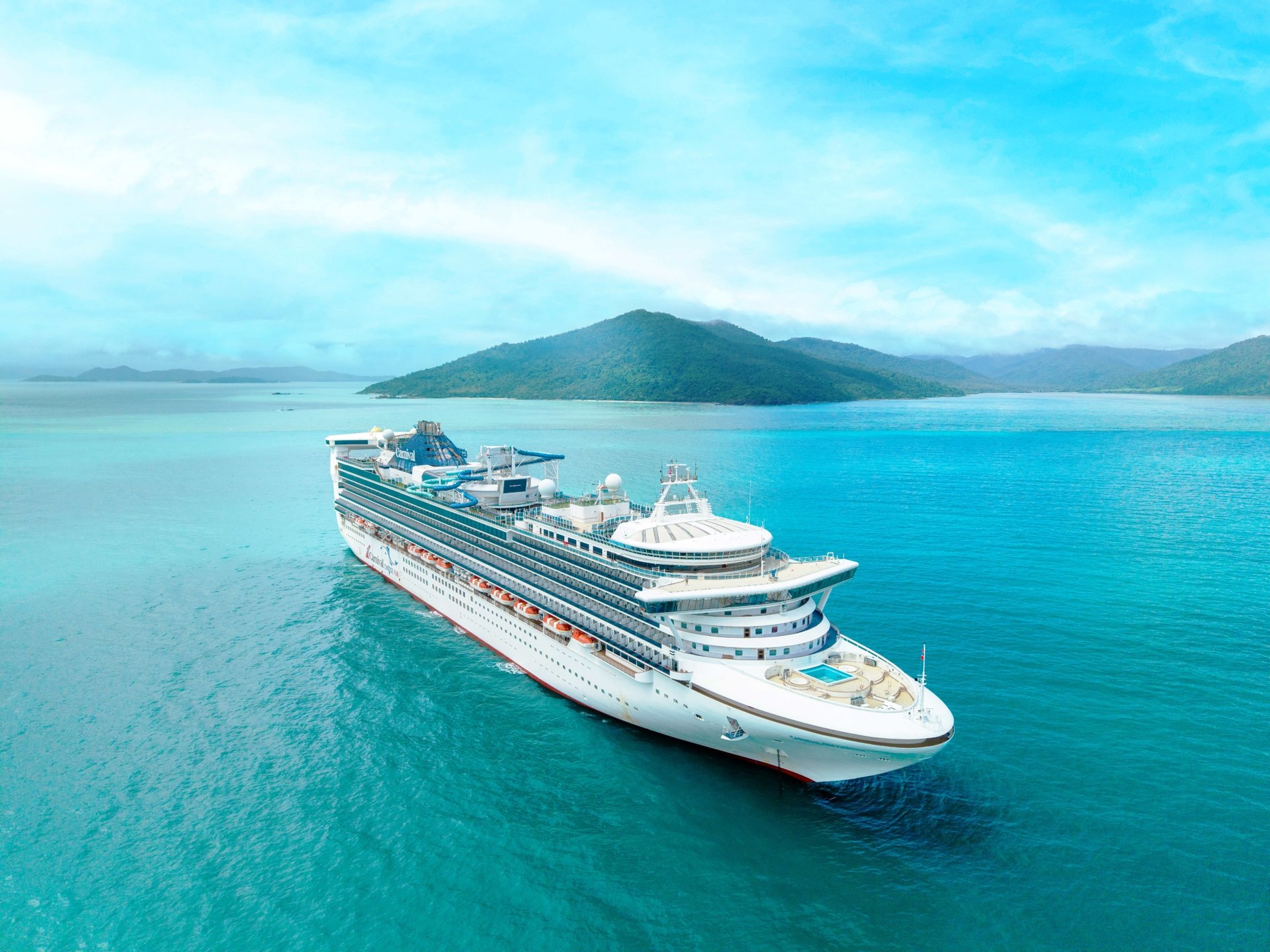 Carnival Encounter: Carnival Encounter at sea